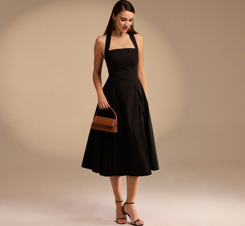 Halter Neck Dress